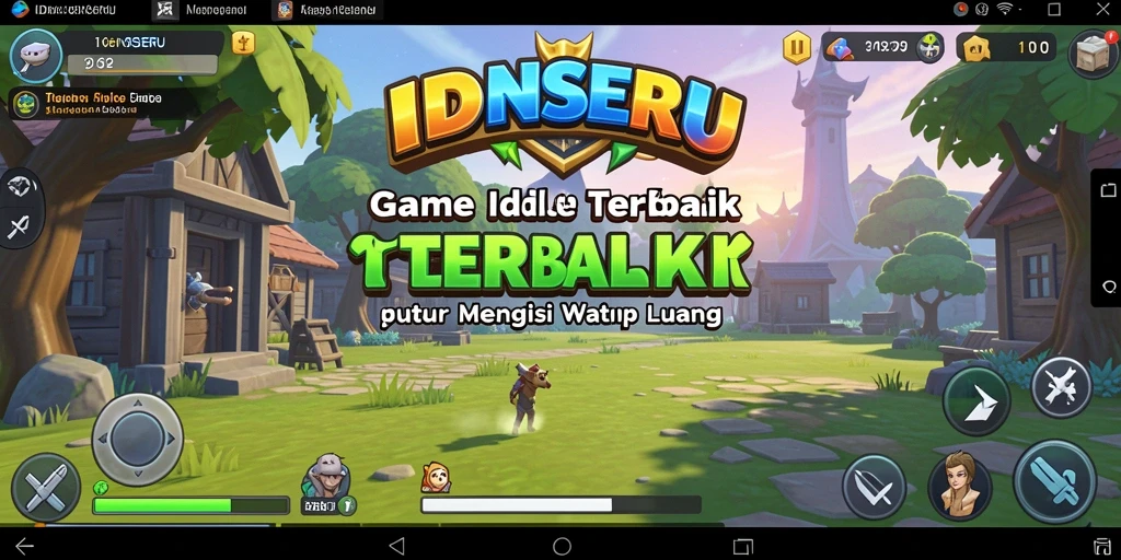 Tampilan gameplay IDNSERU yang menarik dan interaktif.