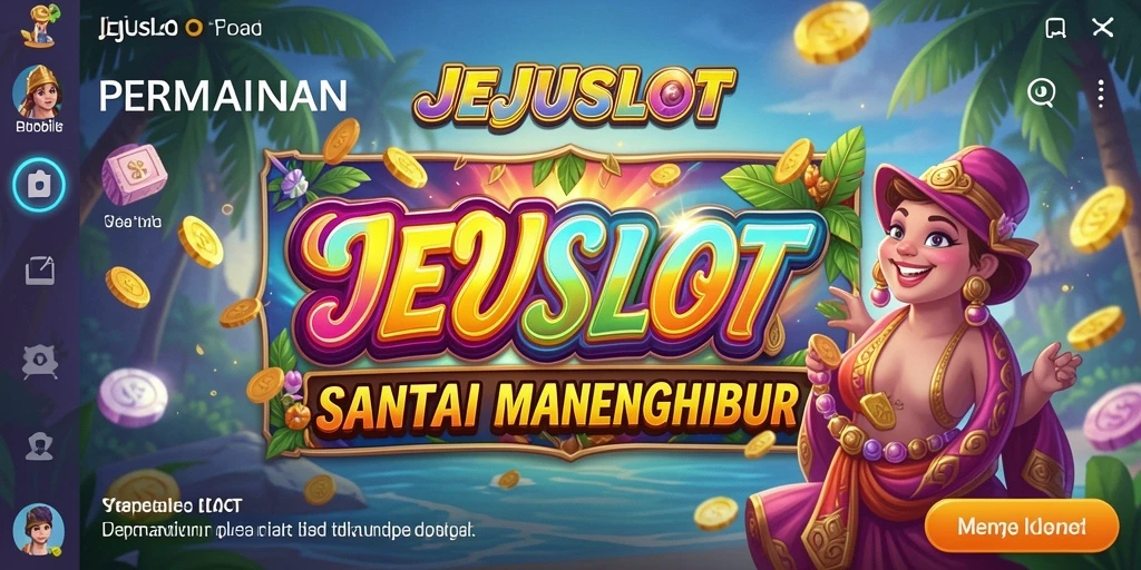 Screenshot permainan JEJUSLOT menampilkan momen seru di gameplay slot.