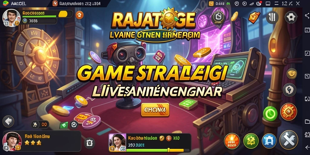 Tampilan gameplay seru RAJATOGEL dengan fitur menarik.