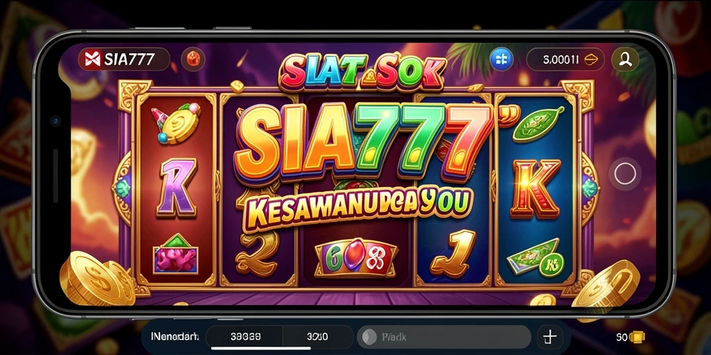 Tampilan menarik dari gameplay SIA777 dengan fitur slot yang mengasyikkan.